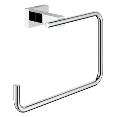 GROHE Essentials Cube handdoekring chroom