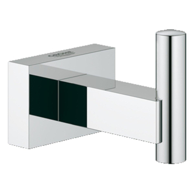 GROHE Essentials Cube crochet de serviette - carré - chrome