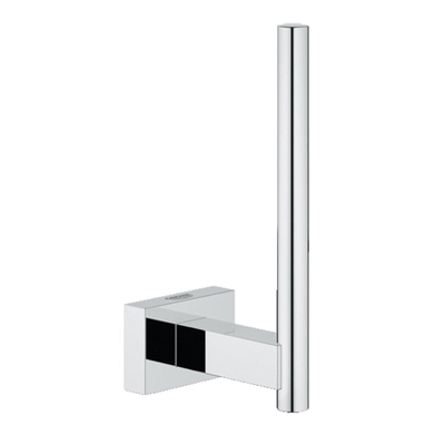 GROHE Essentials Cube porte-rouleau de rechange - 1 rouleau - chrome
