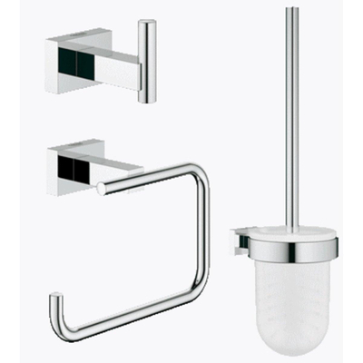 Grohe Essentials Cube Accessoireset 3-in-1 - chroom