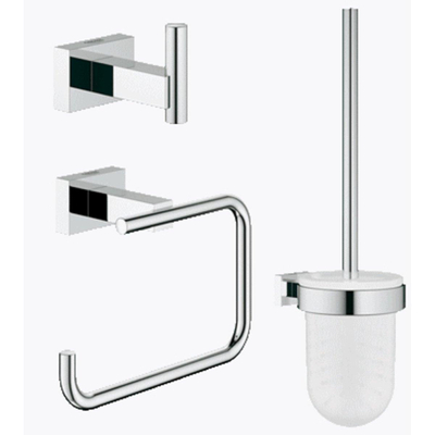 GROHE Essentials Cube accessoireset 3 in 1 chroom