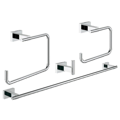 Grohe Essentials Cube Accessoireset 4-in-1 - chroom