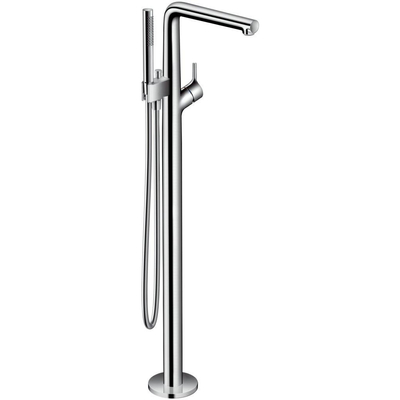 Hansgrohe Talis S Staande badkraan - voor vloerbevestiging m garnituur - hoogglans chroom