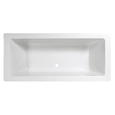Wisa Grandola Baignoire rectangulaire 200x90cm Duo Blanc