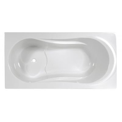 Wisa Rosolina baignoire acrylique rectangulaire 180x90x45cm blanc