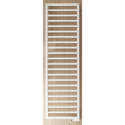 Zehnder Subway electrische radiator 600x1867 mm. wit ral 9016