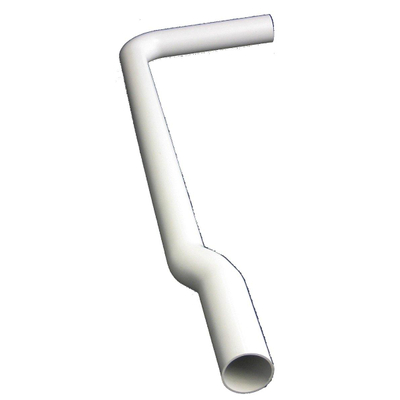 Wisa valpijp plastique demi-hauteur blanc