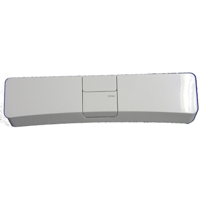 Wisa Serie 790 couvercle avec bouton-poussoir pour réservoir blanc