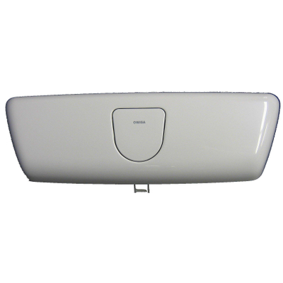 Wisa Serie 1000 couvercle avec bouton-poussoir pour réservoir blanc
