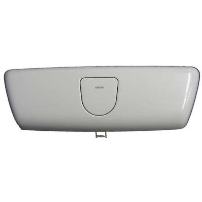Wisa Serie 1000 couvercle avec bouton-poussoir pour réservoir blanc