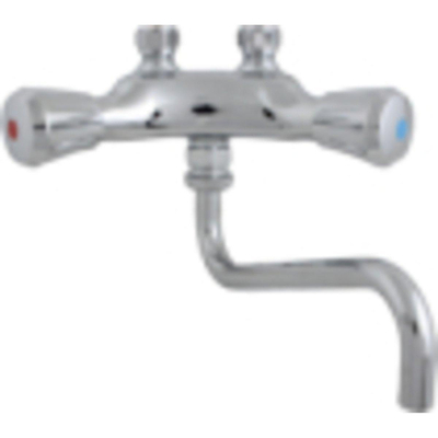 Ithodaalderop LD mitigeur montage murale bec bas chrome 03 00097