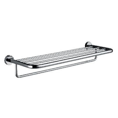 Emco Rondo 2 handdoeklegger met handdoekhouder chroom