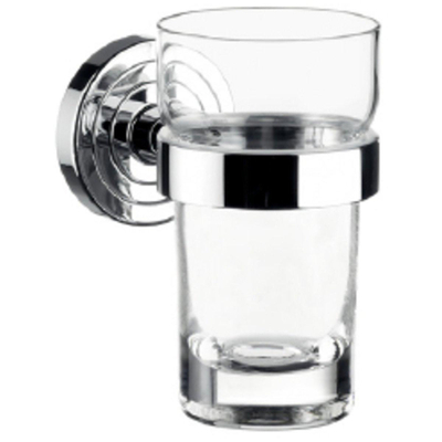 Emco Polo porte-verre avec verre chrome