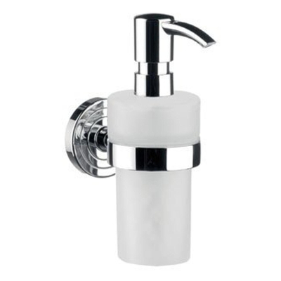 Emco Polo distributeur de savon avec flacon chrome