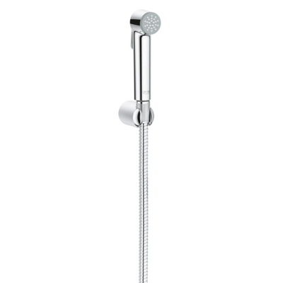 GROHE Tempesta-F Trigger Spray 30 Ensemble de douchette à main - 1 jet - rond - avec support - flexible métallique - 125cm - chromé