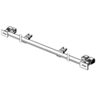 Viega Advantix Vario grille à encastrer inox pour 0500201 et 0500202 300 1200mm incl. accessoires de montage brillant