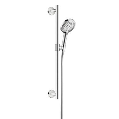 Hansgrohe Raindance select s 120 ensemble barre de douche ecosmart comfort 65 cm. chr-blanc