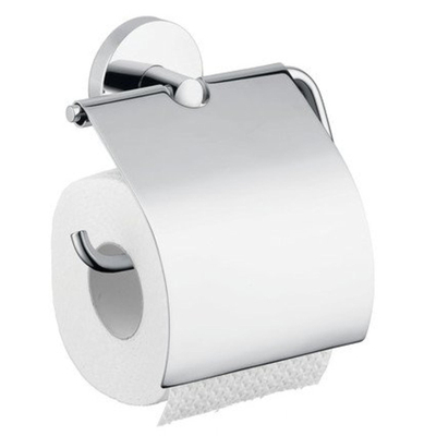 Hansgrohe E S Porte-paier toilette avec couverle chrome