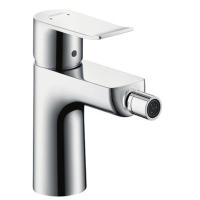 Hansgrohe Metris Eengreeps bidetmengkraan - met trekwaste - hoogglans chroom