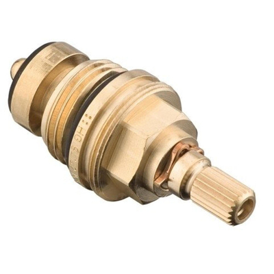 Hansgrohe Spindelbovendeel - 1 - 2 - messing (goud)