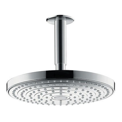 Hansgrohe Raindance Select s240 Douche de tête 2 jet accrochage plafond avec Ecosmart chrome