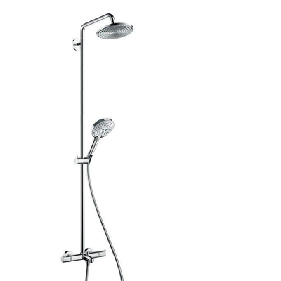 Hansgrohe Raindance S Showerpipe - 240 - 1jet - met bad - thermostaat - hoogglans chroom