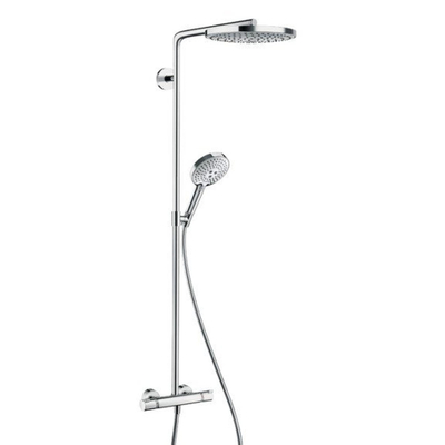 Hansgrohe Raindance select s240 2jet showerpipe wit/chroom