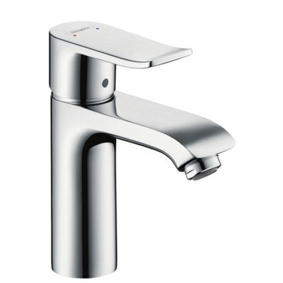 Hansgrohe Metris Wastafelkraan - zonder waste - hoogglans chroom