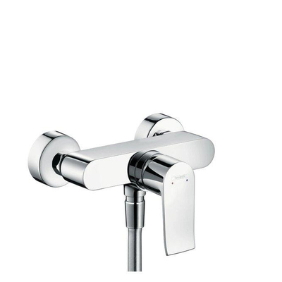 Hansgrohe Metris Eengreeps douchemengkraan - opbouw - hoogglans chroom
