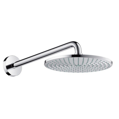 Hansgrohe Raindance hoofddouche 24cm met douchearm wand chroom