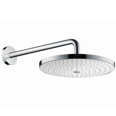 Hansgrohe Raindance Select S hoofddouche - 30cm - met douchearm - wit/chroom (wit)