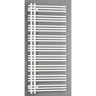 Zehnder Yucca Radiateur sèche-serviettes - 173,6x47,8cm - 686 watts - Acier - Blanc brillant