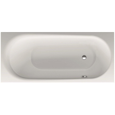 Bette Comodo baignoire 180x80x45cm pied droit trop-plein avant blanc