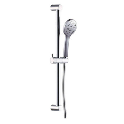 Royal Plaza Gondo Round Ensemble de douche avec douchette 1 jet et flexible 150cm chrome