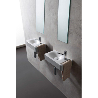 Royal Plaza Hallum lave-mains 40x22 cm avec 1 trou de robinet sans trop-plein sable