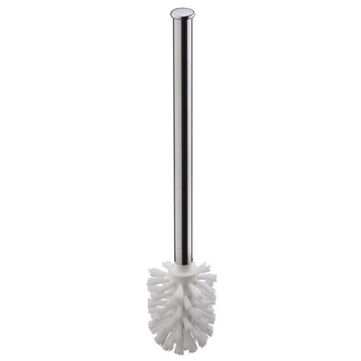 Axor Brosse de WC séparée blanche avec manche chromé