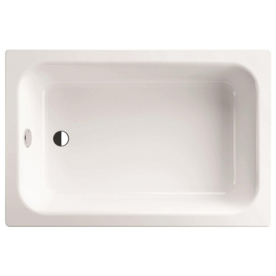 Bette receveur de douche tôle d'acier rectangulaire 120x80x28cm blanc