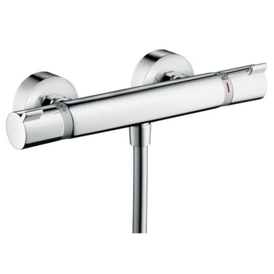 Hansgrohe Ecostat Comfort Douchekraan - thermostatisch - zonder omstel - met koppelingenHOH=15cm - thermostaat - hoogglans chroom