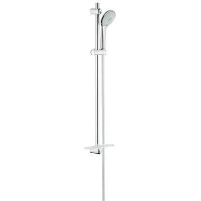 GROHE Euphoria 110 Massage Glijstangset - 90cm - ronde handdouche - 3 straalsoorten - gladde doucheslang - met zeepschaal - chroom TWEEDEKANS