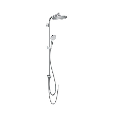 Hansgrohe Crometta s Showerpipe - 240 - 1jet - ecosmart Reno - hoogglans chroom