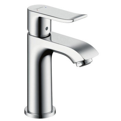 Hansgrohe Metris 100 Mitigeur petit lavabo sans tirette ni vidage chromé