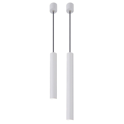 Looox Light collection badkamer set hanglampen 25 en 40cm led mat wit TWEEDEKANS