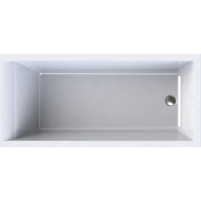 Wisa Berceto Baignoire rectangulaire 150X70Cm Blanc