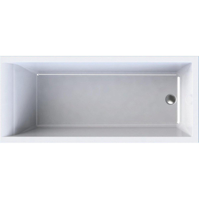Wisa Berceto Baignoire rectangulaire 160x70cm Blanc