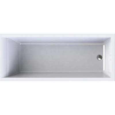 Wisa Berceto Baignoire rectangulaire 170x70cm Blanc