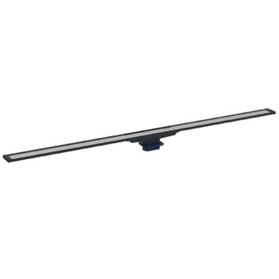Geberit Cleanline 20 rooster - voor douchegoot - 130cm gepolijst geborsteld metaal - gepolijst metaal geborsteld (rvs)