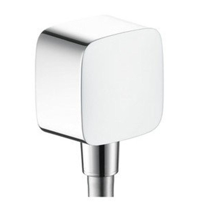 Hansgrohe Fixfit E Coude de raccord mural plastique chrome