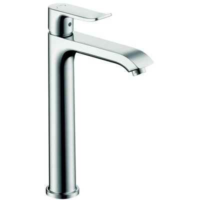 Hansgrohe Metris Wastafelkraan highriser - 20 cm. - zonder waste - hoogglans chroom
