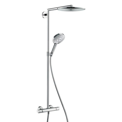 Hansgrohe Showerpipe Raindance Select S 300 1jet, Bras de douche 450mm chromé