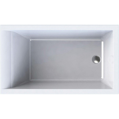 Wisa Berceto Baignoire rectangulaire 120x70cm Blanc